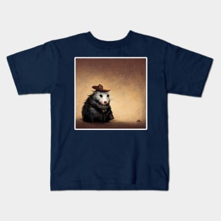 Opossum Sheriff Kids T-Shirt